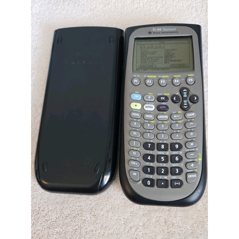 Texas Instruments TI-89 Titanium Programmable Graphing Calculator - Picture 4 of 6